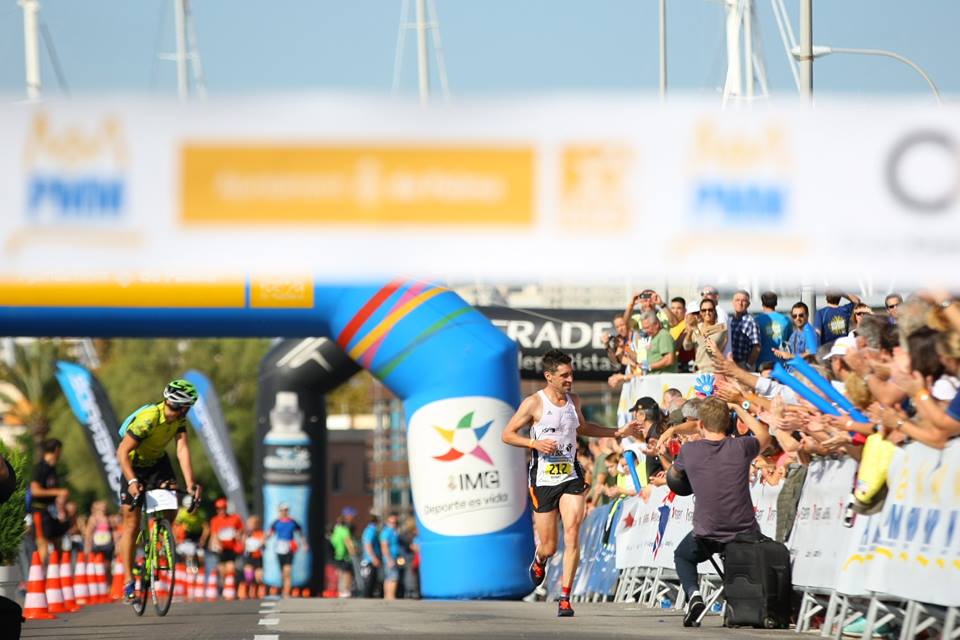 Zieleinlauf Palma Marathon